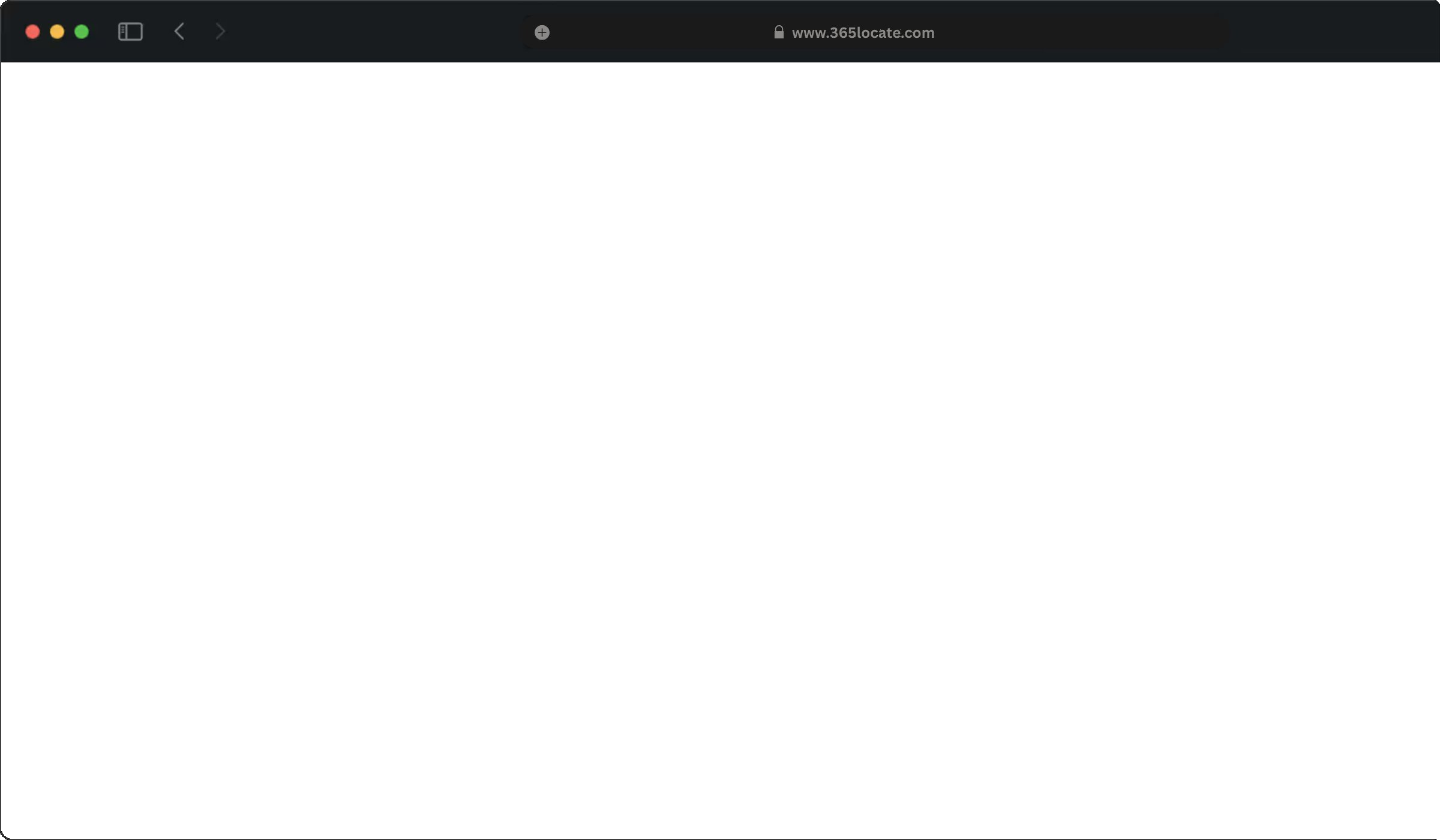 365Locate dashboard